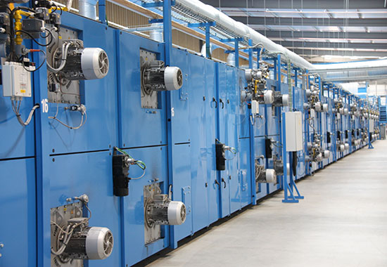 CAMPEN has supplied a turnkey backing line for carpet producer Abingdon Flooring in the UK Turnkey line backing line for Abingdon Flooring